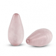 Polaris Elements Perlen tropfenform Polmo Vintage pink