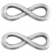 Anhänger DQ Metall Infinity 15mm Antik silber (Nickelfrei)