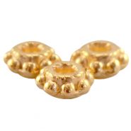 Röhren Ring DQ Metall 5.5x3mm Gold (Nickelfrei)