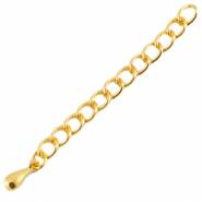 DQ Metall Verlängerungskette Gold (Nickelfrei)