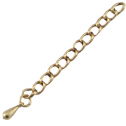 DQ Metall Verlängerungskette Antik bronze (Nickelfrei)