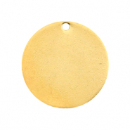 Designer Quality Metall f&uuml;r ImpressArt Anh&auml;nger 20mm Gold (Nickelfrei)