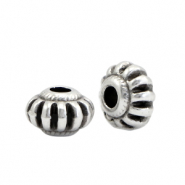 Metall Perlen DQ Deco Antik silber (Nickelfrei)