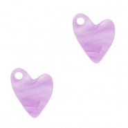 Plexx Anhänger Heart Lilac pink