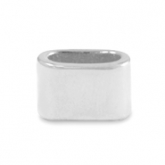 Metall Schieber DQ Ø10mm Antik silber (Nickelfrei)