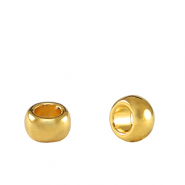 Metall Perlen DQ Rondellen 5mm Gold (Nickelfrei)
