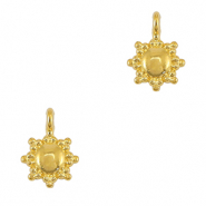 Metall Anhänger DQ Gold (Nickelfrei)