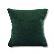 Schmuckdisplay Kissen Sammt Dark green