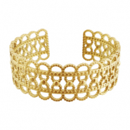 Armbänder aus Stainless Steel - Rostfreiem Stahl Bangle Gold
