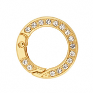 Farbiges Zubehör Schlüssel Anhänger Ring Gold