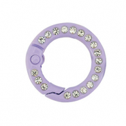 Farbiges Zubehör Schlüssel Anhänger Ring Purple