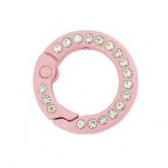 Farbiges Zubehör Schlüssel Anhänger Ring Pink