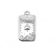 BY31® Stainless Steel - Rostfrei Stahl Anhänger Pikass Silver