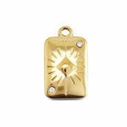 BY31® Stainless Steel - Rostfrei Stahl Anhänger Kaoass Gold