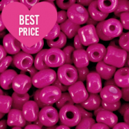 Glasperlen Rocailles 8/0 (3mm) Gypsy pink