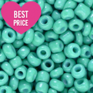 Glasperlen Rocailles 12/0 (2mm) Teal green