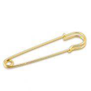 Metall Zubehör Schmuck-Sicherheitsnadel Gold