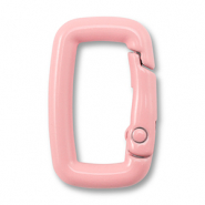 Farbiges Zubehör Schlüssel Anhänger Rechteck Light pink