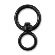 Farbiges Zubehör Schlüssel Anhänger Round Black