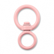 Farbiges Zubehör Schlüssel Anhänger Rund Light pink