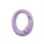 Farbiges Zubehör Schlüssel Anhänger Oval Purple