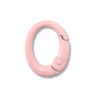 Farbiges Zubehör Schlüssel Anhänger Oval Light pink