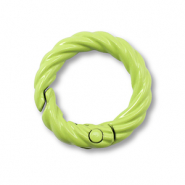 Farbiges Zubehör Schlüssel Anhänger Ring Green