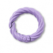 Farbiges Zubehör Schlüssel Anhänger Ring Purple
