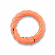Farbiges Zubehör Schlüssel Anhänger Ring Orange