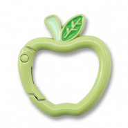 Farbiges Zubehör Schlüssel Anhänger Apfel Mint green-green