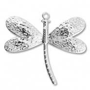 Stainless Steel - Rostfrei Stahl Anhänger Libelle Silver