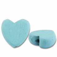 Holzperlen Hertz Light blue