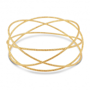 Armcuff gekreuzt Gold