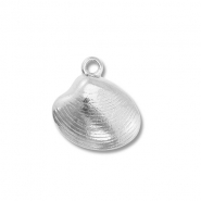 Stainless Steel - Rostfrei Stahl Anhänger Muschel Silver
