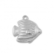 Stainless Steel - Rostfrei Stahl Anhänger Fisch Silver