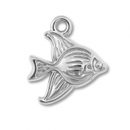 Stainless Steel - Rostfrei Stahl Anhänger Fisch Silver