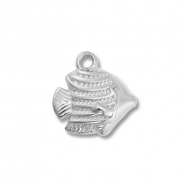 Stainless Steel - Rostfrei Stahl Anhänger Fisch Silver