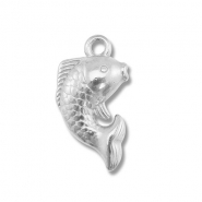Stainless Steel - Rostfrei Stahl Anhänger Fisch Silver