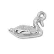 Stainless Steel - Rostfrei Stahl Anhänger Schwan Silver