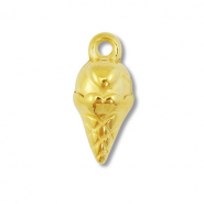 Stainless Steel - Rostfrei Stahl Anhänger Ice lolly Gold