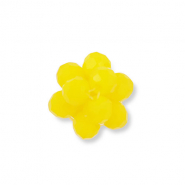 Top Facett Perlen Anhänger Blume Yellow