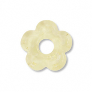 Glasperlen Blume Yellow