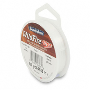 Beadalon Schmuckdraht Wildfire Ultra 0.10mm Frost white