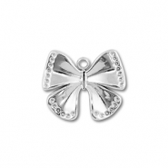 Stainless Steel - Rostfrei Stahl Anhänger Schmetterling Silver