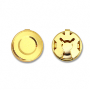 Eco-brass® (nachaltiges Messing) Knopfabdeckung Gold