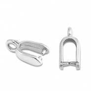 Stainless Steel - Rostfrei Stahl Schmuckzubehör Collierschlaufe für Anhänger Silver