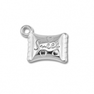 Stainless Steel - Rostfrei Stahl Anhänger Bonbon Silver
