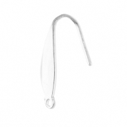 Stainless Steel - Rostfrei Stahl Schmuckzubehör Ohrringe / Ohrhänger mit Öse Silver