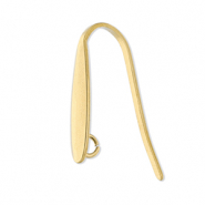 Stainless Steel - Rostfrei Stahl Schmuckzubehör Ohrringe / Ohrhänger mit Öse Gold