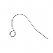 Stainless Steel - Rostfrei Stahl Schmuckzubehör Ohrringe / Ohrhänger mit Öse Silver
